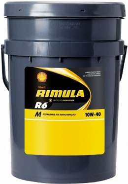 Индустриальное масло SHELL Rimula R6 M 10W-40