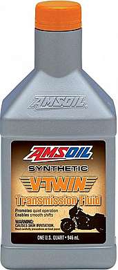AMSOIL Масло транс V-Twin Synthetic Transmission Fluid (0.946л)