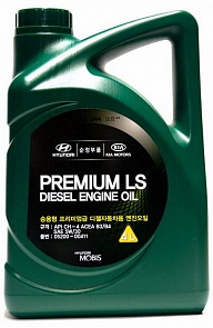 HYUNDAI MOBIS Масло моторное Premium LS Diesel SAE 5W30 CH-4 (4л)