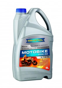 RAVENOL Моторное масло Motobike V-Twin SAE 20W-50 Mineral (4л) new