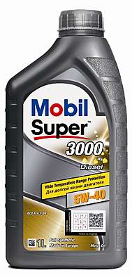 Mobil Super 3000 X1 DIESEL 5W-40 Моторное масло (1л)