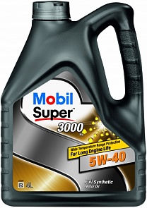 Mobil Super 3000 X1 5W-40 Моторное масло (4л)