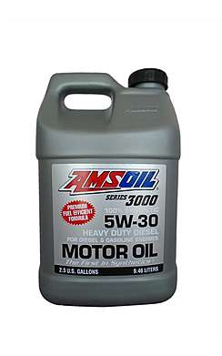 Моторное масло AMSOIL Series 3000 Synthetic Heavy Duty Diesel Oil SAE 5W-30  (9,460л)