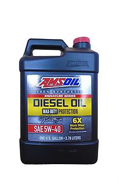 Моторное масло AMSOIL Signature Series Max-Duty Synthetic Diesel Oil 5W-40 (3,78л)