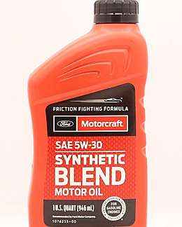 FORD Motorcraft Synthetic Blend 5W-30 Масло моторное полусинтетика 0.946 л.