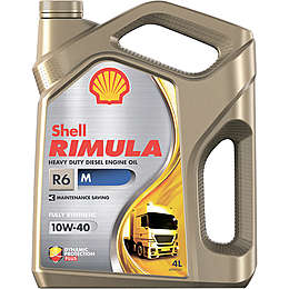 Shell Rimula R6 M 10W-40 масло моторное 4л.