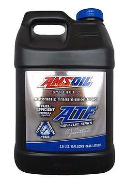 AMSOIL Signature Series Fuel-Efficient Synthetic Automatic Transmission Fluid (ATF) (9.46л)