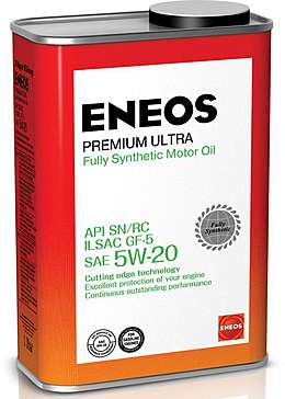ENEOS   Premium Ultra    100% Synt.   SN   5W20   0.94л