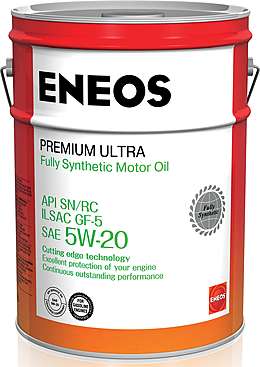 ENEOS   Premium Ultra    100% Synt.   SN   5W20      20л
