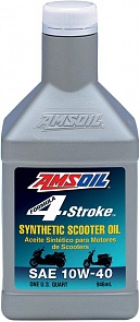 AMSOIL Масло мотор 4Т Formula 4-stroke Synthetic Scooter Oil 10W40 (0.946л)
