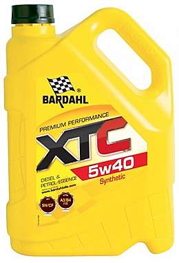 BARDAHL XTC 5W40 Моторное масло (5л)