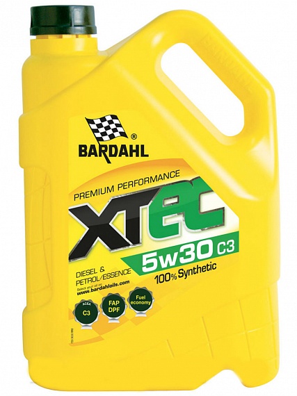 BARDAHL XTEC 5W30 C3 Моторное масло (5л)