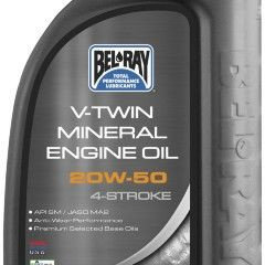 BEL-RAY Моторное масло для Harley-Davidson V-Twin Mineral 20W-50 1л