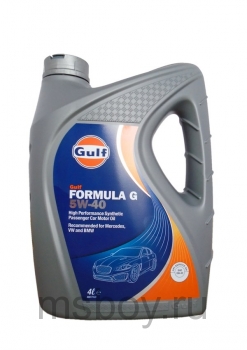 Gulf Formula G 5W40 масло мотор A3/B4 (4л)