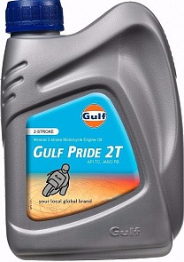 Gulf Масло мото для 2-Такт двигателей GULF Pride 2T (1л)