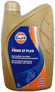 Gulf Масло мото для 2-Такт двигателей GULF Pride 2T Plus (1л)