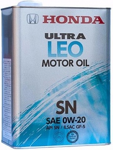 Honda Ultra LEO SN 0W20 Масло мотор. (4л)