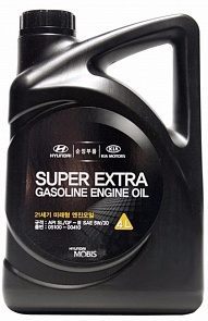 HYUNDAI MOBIS Super Extra Gasoline 5W-30 SL/GF-3 Мотор.масло (4л)