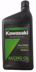 Kawasaki Масло мотор 2Т двигателей KAWASAKI Semi-Synthetic 2-Stroke Racing Oil (0,946л)