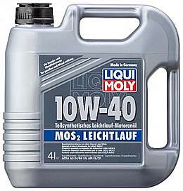 LM масло мотор п/с MoS2 Leichtlauf 10W40 SL/CF (4л)