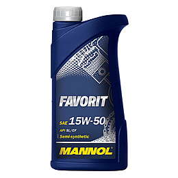 Mannol масло мотор Favorit 15W50 (1л)