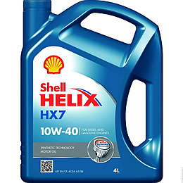 Shell Масло мотор п/с Helix HX7 10W40  (4л)