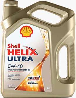 Shell Масло мотор синт Helix Ultra 0W40   (4л)