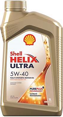 Shell Масло мотор синт Helix Ultra 5W40   (1л)