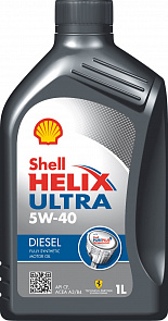 Shell Масло мотор синт Helix Ultra Diesel 5W40   (1л)