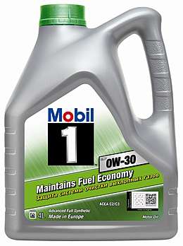 Mobil 1 Fuel Economy ESP 0W-30, Мас мот син C2/C3 , (4л)