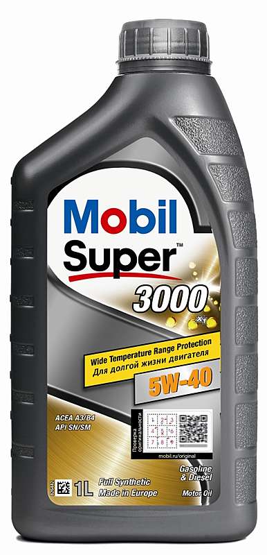 Mobil Super 3000 X1 5W-40 Моторное масло (1л)