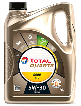 Total Масло мот синт 5W30 Quartz 9000 Fut.NFC(4л) 183450