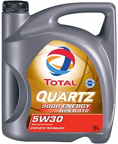 Total 5W30 Quartz Energy 9000 HKS Моторное масло (5л)
