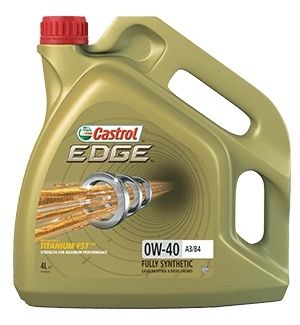 Castrol EDGE 0W-40 Titanium A3/B4 Синт. мотор. масло (4л)