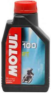 Motul Масло моторное минеральное 100 MotoMix 2T (1л)