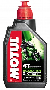 Motul Масло 4Т мото Technosynthese Scooter Expert 10w40 SM, MA (1л)