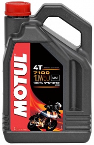 Motul Масло моторное синтетическое 7100 4T 10W-50 (4л)