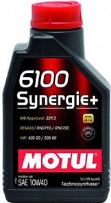 Motul Масло моторн. п/с Synergie 6100 10W40 (1л)