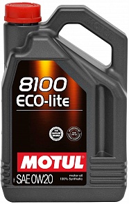 Motul Масло моторн. синт Eco-Lite 8100 0W20 (4л)