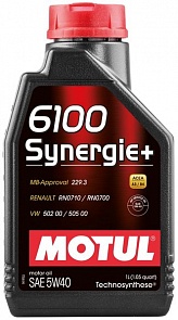 Motul Масло моторн. синт Synergie 6100 5W40 (1л)