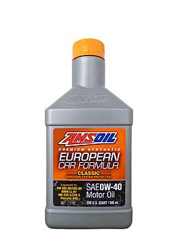 Моторное масло AMSOIL European Car Formula SAE 0W-40 Classic ESP Synthetic Motor Oil (0,946л)