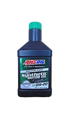 Моторное масло AMSOIL Signature Series Synthetic Motor Oil SAE 0W-20 (0,946л)