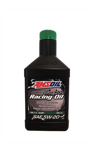 Моторное масло AMSOIL DOMINATOR® Synthetic Racing Oil SAE 5W-20 (0,946л)
