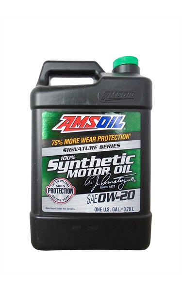 Моторное масло AMSOIL Signature Series Synthetic Motor Oil SAE 0W-20 (3,78л)