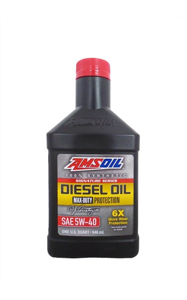 Моторное масло AMSOIL Signature Series Max-Duty Synthetic Diesel Oil 5W-40 (0,946л)