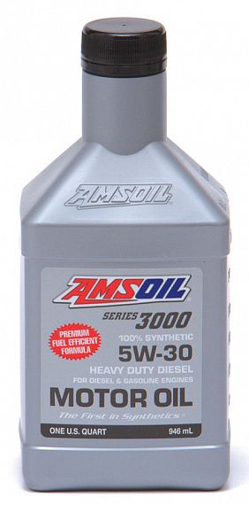 Моторное масло AMSOIL Series 3000 Synthetic Heavy Duty Diesel Oil SAE 5W-30 (0,946л)