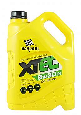 BARDAHL XTEC 5W30 C4 Моторное масло 5л.