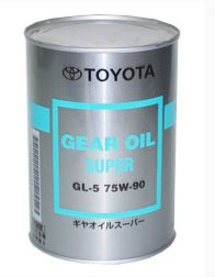 Toyota Масло трансмиссионное синтетическое GEAR OIL SUPER 75W90