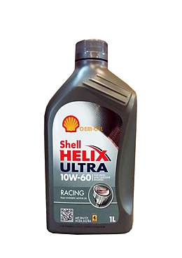 Shell моторное масло Helix ultra racing 10w60 1l