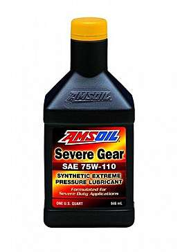 AMSOIL Масло транс.Severe Gear Synthetic Extreme Pressure (EP) Lubricant SAE 75W-110 (0,946)